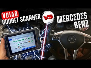 Can This Budget Scan Tool Beat Mercedes? | VDIAG VD80 BT Bi-Directional Scan Tool