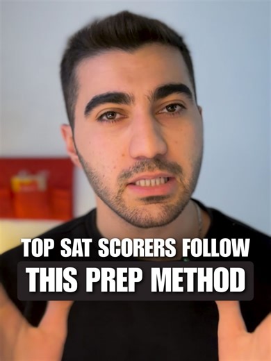Top scorers don’t rely on easy tests, they train on past SAT questions until nothing feels new. #SAT #PSAT #digitalsat Credit: @limmytalks