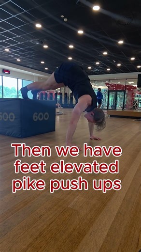 Handstand push up progressions