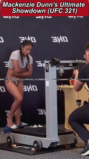 Mackenzie Dern's Final Weigh-In Before UFC 321