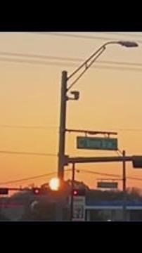 Denton TX sunrise
