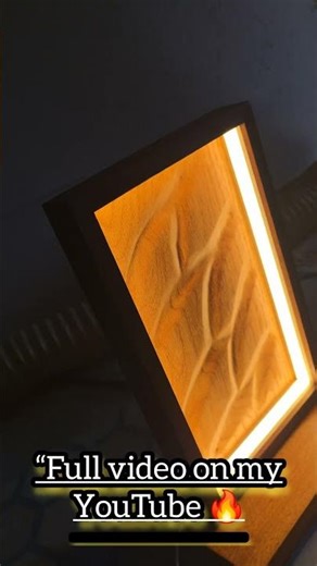 From Wood to Light ✨ Handmade Lamp