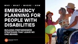🚨✨ Emergency Preparedness for People with Disabilities and Access Needs! ✨🚨 Be ready. Stay informed. Have a plan. Your safety matters! 💪 #EmergencyPreparedness #HoustonHealth #HealthMatters #HHD #Houston | Houston Health Department