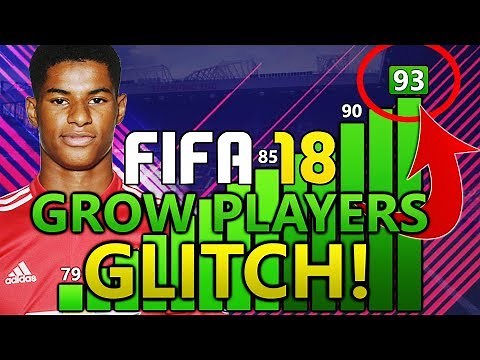 FIFA 18 PLAYER FAST GROWTH CHEAT (GLITCH?!) | FIFA 18 TIPS AND TRICKS!