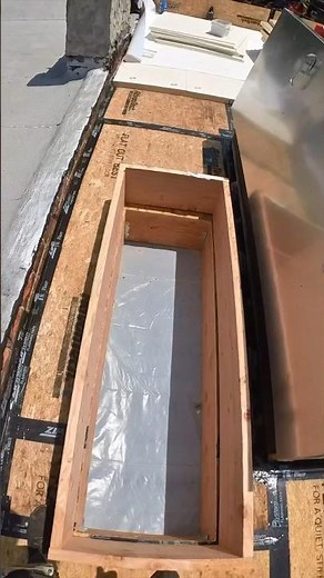 Skylight curb installation