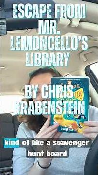 First Chapter Friday Episode 12: Escape from Mr. Lemoncello's Library by Chris Grabenstein