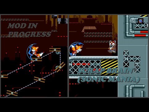 Mod in Progress: Scrap Brain Zone (Sonic Mania) #1