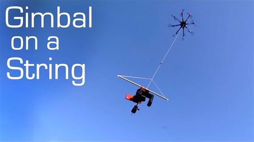 Flying High: Drone Footage Using a Suspended Camera Gimbal