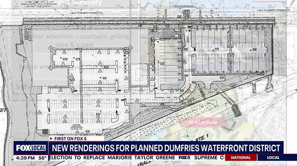 New renderings of plans for Dumfries waterfront released
