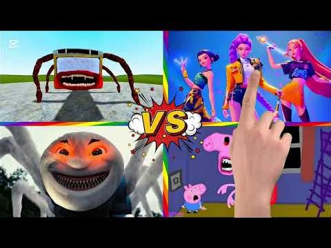 Skibidi Toilet, Siren Head, Peppa Pig.exe, Kpop Demon Hunter, Digital Circus, Horror Tiles Hop, Meme