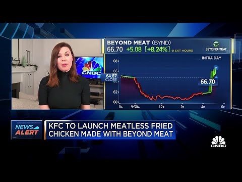 KFC to launch meatless fried chicken with Beyond Meat