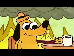 This Is Fine (The comic animated for Adult Swim by Shmorky)