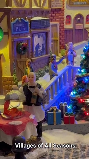 Simple and easy! Print and enjoy a beautiful cobblestone pathway to enhance your village display. Download your digital file today at villagesofallseasons.com. #villagesofallseasons #miniatures #artesanato #art #christmasvillage #lemax #christmasvillages #christmas #natal | Villages of all Seasons