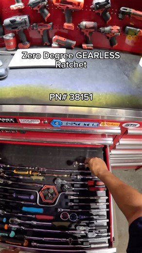 45K views · 615 reactions | Zero Degree GEARLESS Ratchet #tools #mechanic #ratchet #gearless #insane #weird #zerodegree #toolsrus | Tools R Us | Facebook
