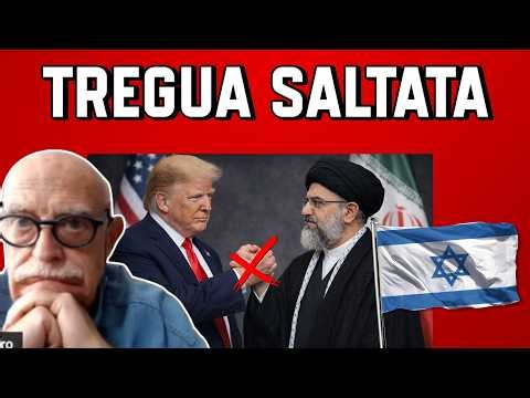 SALTA TREGUA STATI UNITI-IRAN per COLPA di ISRAELE, ANALISI con DANIELE MORO