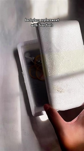 Affordable Back Glass Replacement with Free Tools