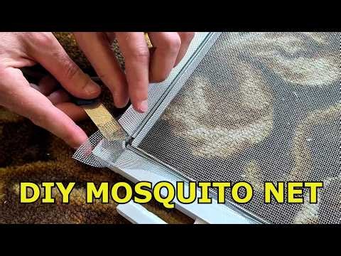 DIY Window Insect Screen | Make a Mosquito Net at Home in Minutes