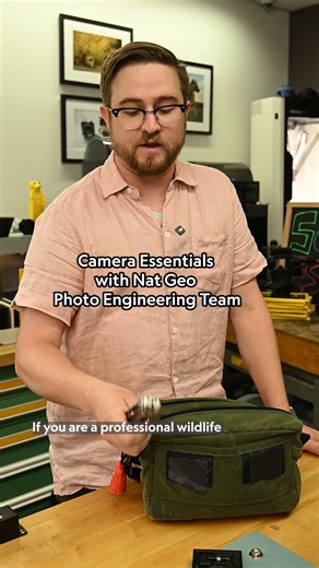 Which camera essentials should you pack when heading into the field? Nat Geo photo engineers Tom O'Brien and Eric Flynn weigh in—and there are some...interesting choices. | National Geographic