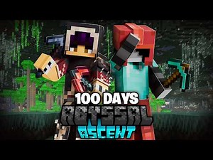 We Spent 100 Days in Abyssal Ascent Minecraft...