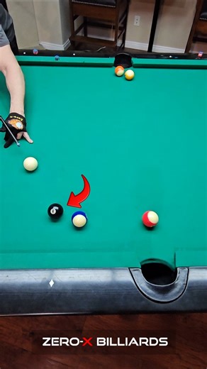 8 Ball to WIN? How?? - Pro Hacks #pool1 #billiardball #ball