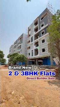 9392947726 - Brand New 2BHK & 3BHK Flats for sale in Ameenpur Hyderabad