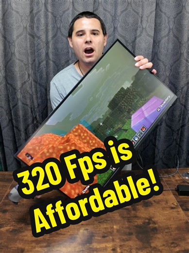320Hz 1440p 1ms Gaming Monitor at an Affordable Price