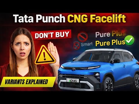 2026 Tata Punch CNG Facelift Variants Explained | Price, Features, Smart, Pure, Adventure CNG #car