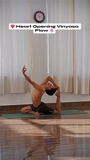 𝐀𝐫𝐯𝐢𝐧𝐝 𝐀.𝐉 | 𝐘𝐎𝐆𝐀 & 𝐌𝐎𝐕𝐄𝐌𝐄𝐍𝐓 on Instagram: "Opening the heart isn’t just a stretch… it’s a softening, a release, a quiet “I’m ready.” Roll out your mat and let this flow remind you how good it feels to open up again. Let your heart lead the way. Your body will thank you for this one. 🤍💛 Save it for your next practice. . . #vinyasaflowyoga #vinyasaflow #vinyasayoga HEART OPENING VINYASA FLOW | FLOW FOR BEGINNERS"