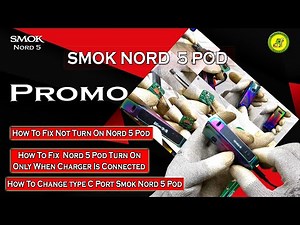 Nord 5 Pod Won't Turn On Unless Plugged In Charger | How To Fix Not Turn On Nord 5 Pod | Nord 5 Kit
