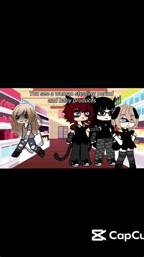 Hear no evil, see no evil, say no evil #trend #gacha #feminist #gachalife