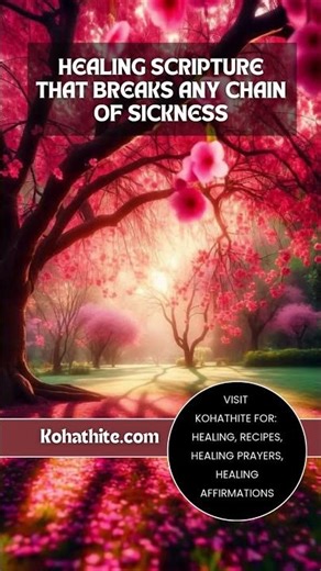 Healing Scripture that breaks any chain of sickness
