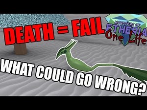 So I Tried Beating Etheria Without Dying... IT DIDN'T GO VERY WELL - Monsters of Etheria One Life