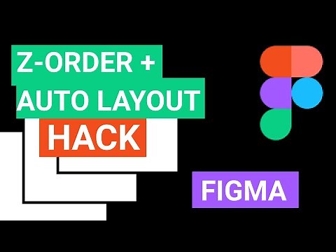Figma Auto layout + Z-order hack