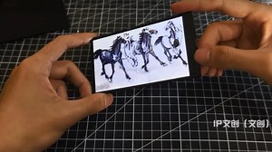 Tech blogger Vauk from #Chongqing has developed an electric digital business card that's as cool as in video game! 🤩 #Chongqing #Innovation #Tech #Fun #Cool | iChongqing