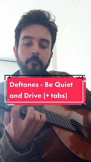Deftones - Be Quiet and Drive Guitar Tutorial