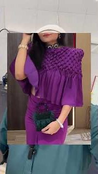 Fabric pe design kese banaye😳