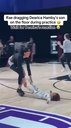 Hilarious WNBA Practice Moments Featuring Dearica Hamby