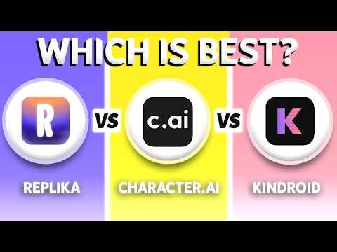 Replika vs Character AI vs Kindroid (2026) - Which One Is BEST?