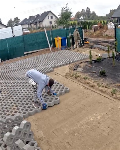 196K views · 534 reactions | Transforming the Terrace, Entrance, and Driveway with Meba Openwork Slabs | DIY & Crafts | Facebook