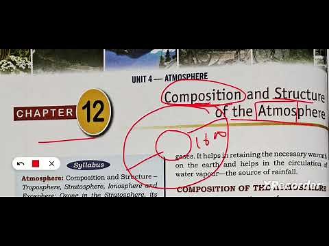 ICSE Class 9 geography chapter 12 Composition and structure of the atmosphere