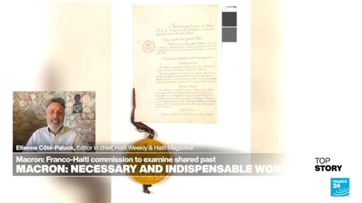 'A step forward': France recognises historic injustice against Haiti, 'will Americans do the same'?