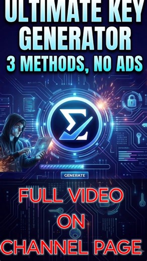 THE ULTIMATE KEY GENERATOR FOR SIGMA STUDY!