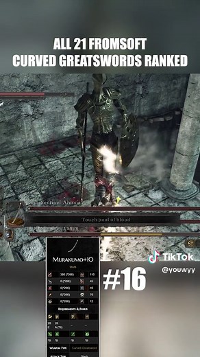 Best Curved Greatswords in Dark Souls 2 Murakumo Review