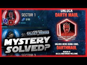 I Solved the Mystery of the Missing SWGOH Codes!!! (???)