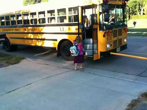 Sara's First Day of Kindergarten
