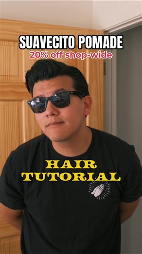 Stylish Pompadour Tutorial with Suavecito