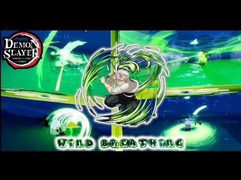 WIND BREATHING SHOWCASE| DEMON SLAYER RPG 2|ROBLOX