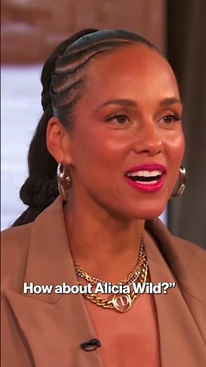 Alicia Keys’ Mom Thought Her Original Stage Name Sounded Like A “Stripper” #shorts