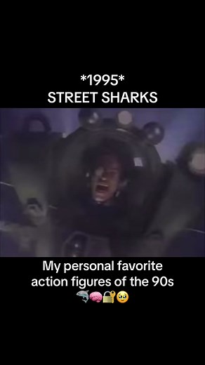 STREET SHARKS action figures. Commercial from 1995. . . . . . . . . . . . . . . . . . . . . . . . . . #streetsharks #mattel #90stoys #figurine #retrotoys #90s #90skid #90sbaby #90saesthetic #90sthrowback #90sads #oldschool #throwback #nostalgia #nostalgic #childhood #childhoodmemory #kidstv #retro #vintage #memory #memoryunlocked #90stv #80sbaby #80skid #a90slife