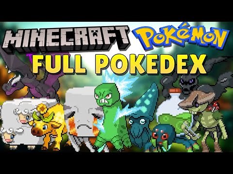 FULL MINECRAFT POKEDEX - An In-Depth Look At Minecraft Pokemon